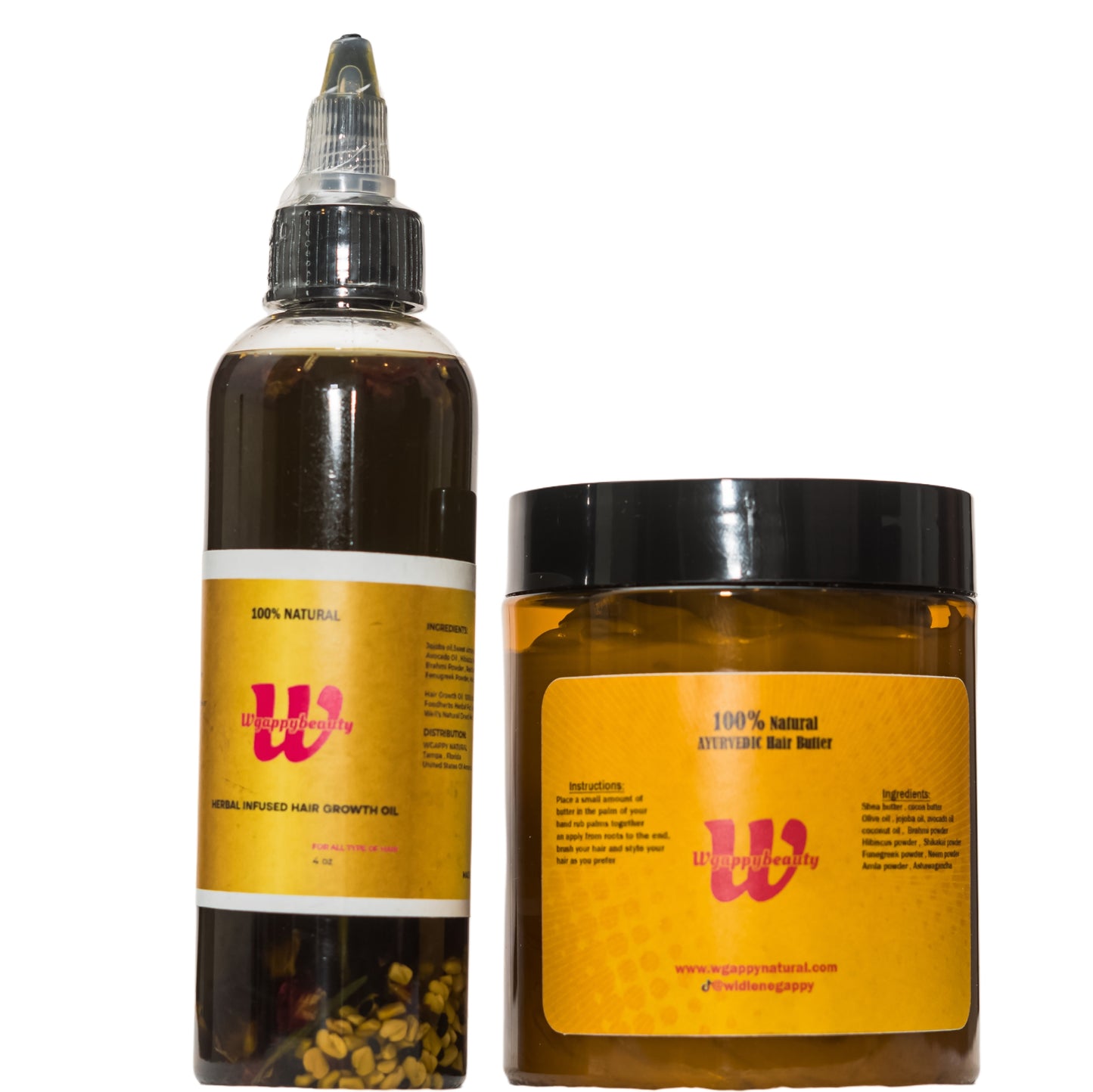 ”” Ayurvedic Hair Butter+Extra Strength Hair Growth Oil COMBO