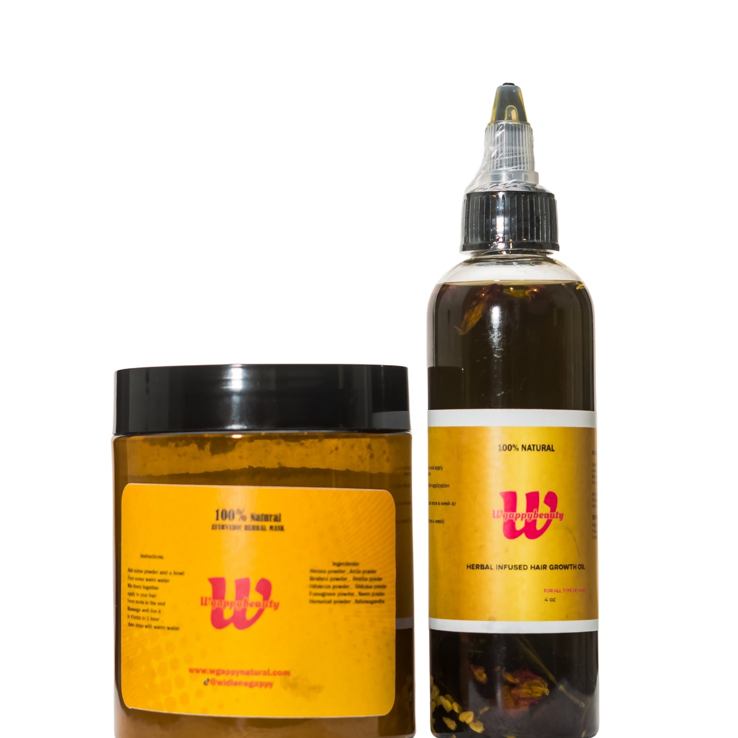 Hair mask powder + 1 Extra Strength Hair Growth Oil COMBO
