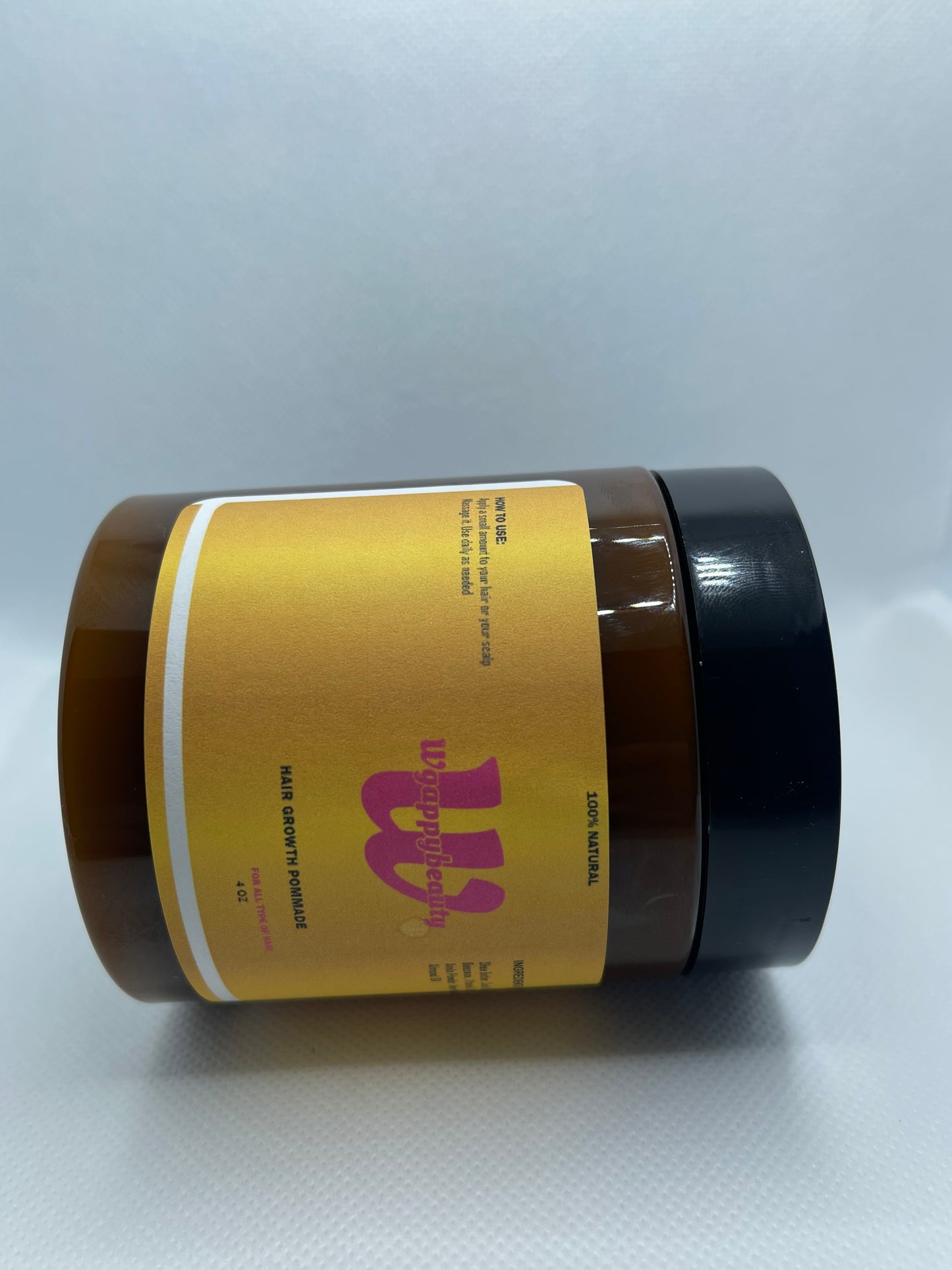 WgappyNatural Hair Pomade 8Oz