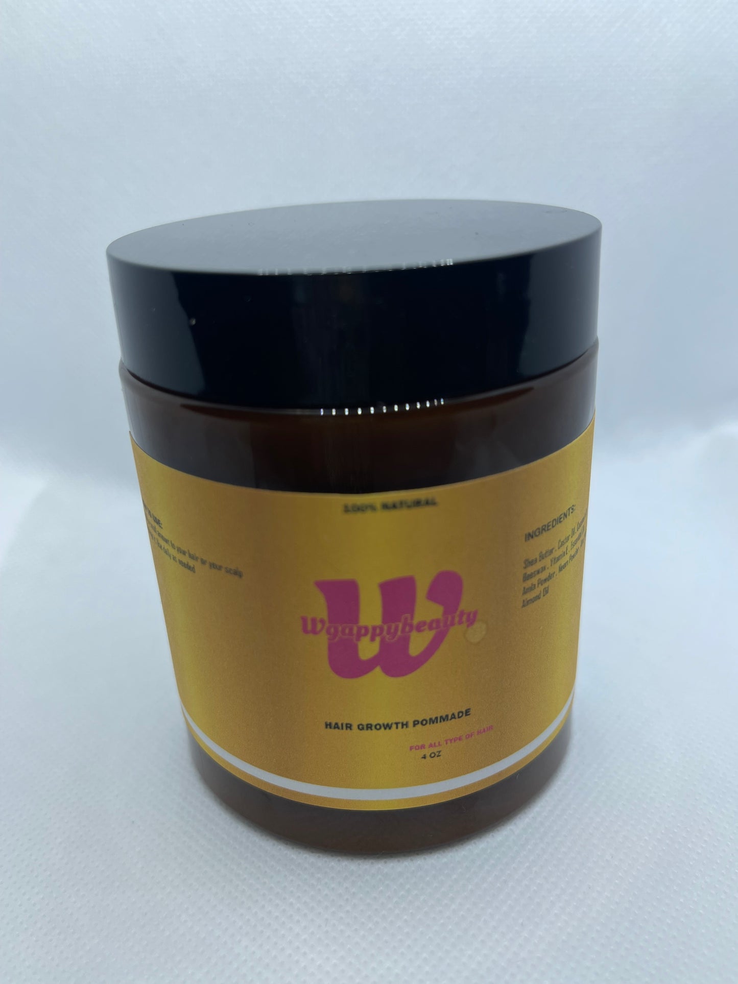 WgappyNatural Hair Pomade 8Oz