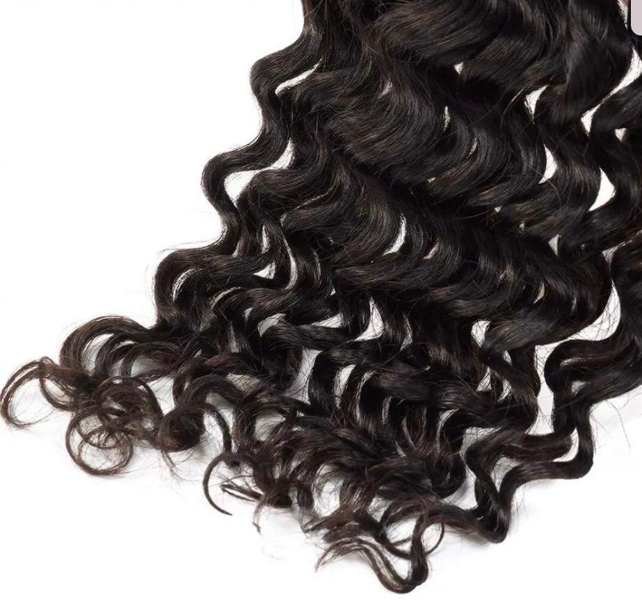 Deep Curly Human Hair Bulk